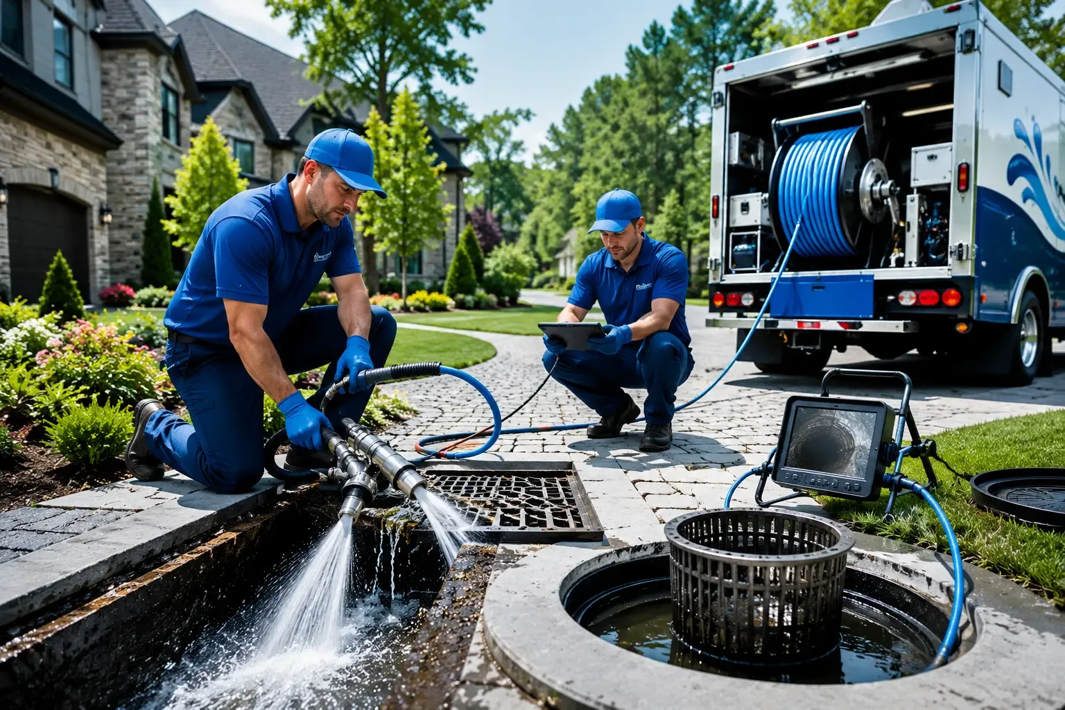 Local outdoor drain cleaning professionals in Mount Pleasant, IA